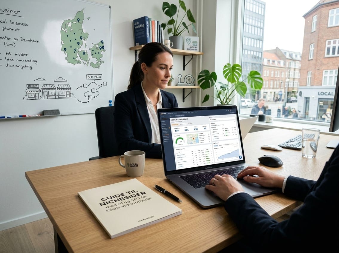 Guide til nichesider med AI og SEO for lokale virksomheder