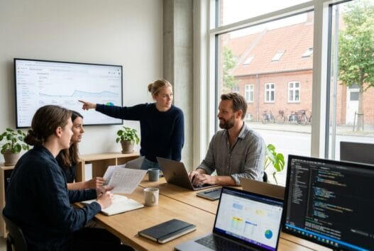 Moderne webbureau i Annisse Nord med dansk team, der arbejder med digital markedsføring og webdesign