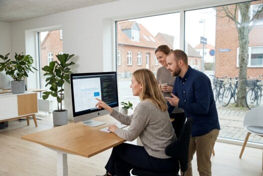 Webbureau i Bredstrup med dansk team, der arbejder med design, kode og digitale dashboards