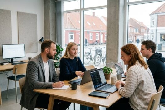 Webbureau i Frederikshavn med danske medarbejdere, der arbejder med design, data og digital strategi