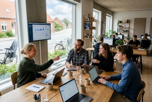 Webbureau i Hørby (9300) med skandinavisk team, der arbejder med digital udvikling og marketing