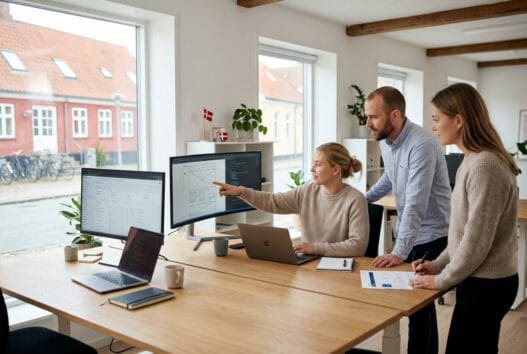 Webbureau i Hundborg med danske medarbejdere, der arbejder med digital strategi og webdesign
