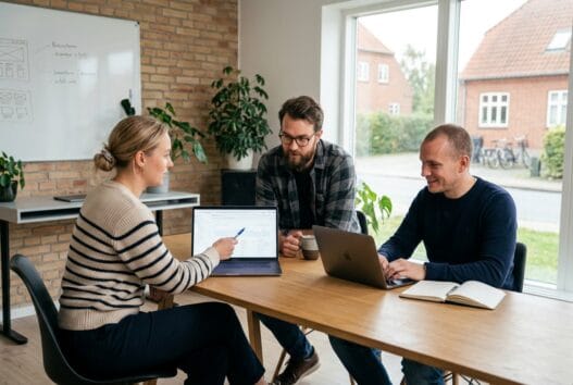 Webbureau i kragelund (8723) med skandinavisk team, der arbejder med digitalt design og SEO