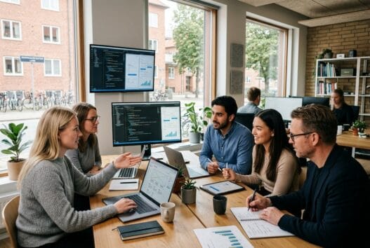 Webbureau i Lund med skandinaviske medarbejdere, der arbejder med digital strategi og design