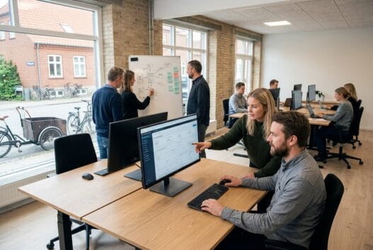 Dansk webbureau i Rønnede med team der arbejder med webdesign og digitale løsninger