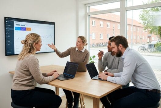 Moderne webbureau i Ryde med dansk team, der arbejder med digital strategi og design
