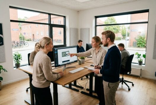 Moderne webbureau i sønderup (9541) med dansk team, der arbejder med webdesign og digital strategi