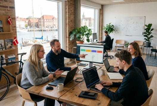 Webbureau i Svendborg med dansk team, der arbejder med webdesign og digitale strategier
