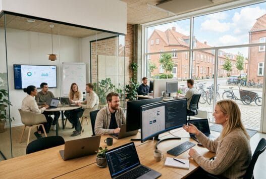 Professionelt webbureau i Vejby med skandinavisk team, der arbejder med digitale løsninger og data
